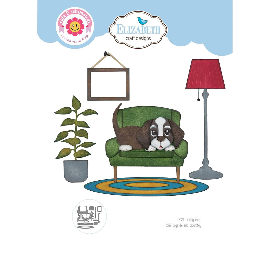 Elizabeth Craft Designs Living Room Dies 2329
