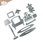 Elizabeth Craft Designs Living Room Dies 2329 die