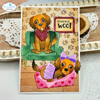 Elizabeth Craft Designs Living Room Dies 2329 woof