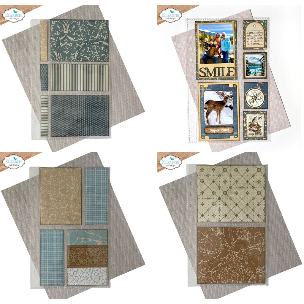 Elizabeth Craft Designs Memory Binder Pocket Pages 1 pp04
