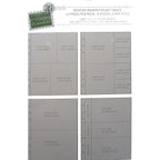 Elizabeth Craft Designs Memory Binder Pocket Pages 1 pp04 dimensions