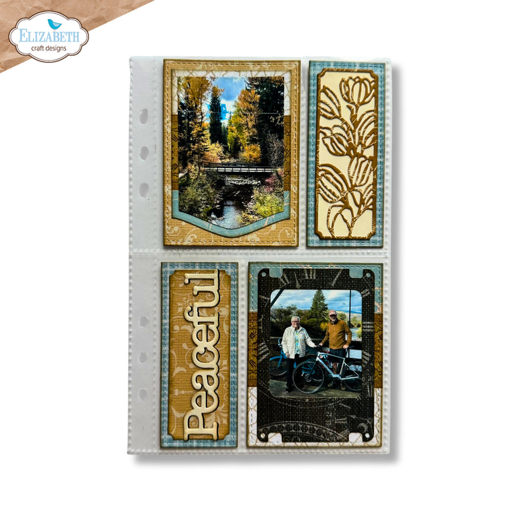 Elizabeth Craft Designs Memory Binder Pocket Pages 1 pp04 long and big insert 2