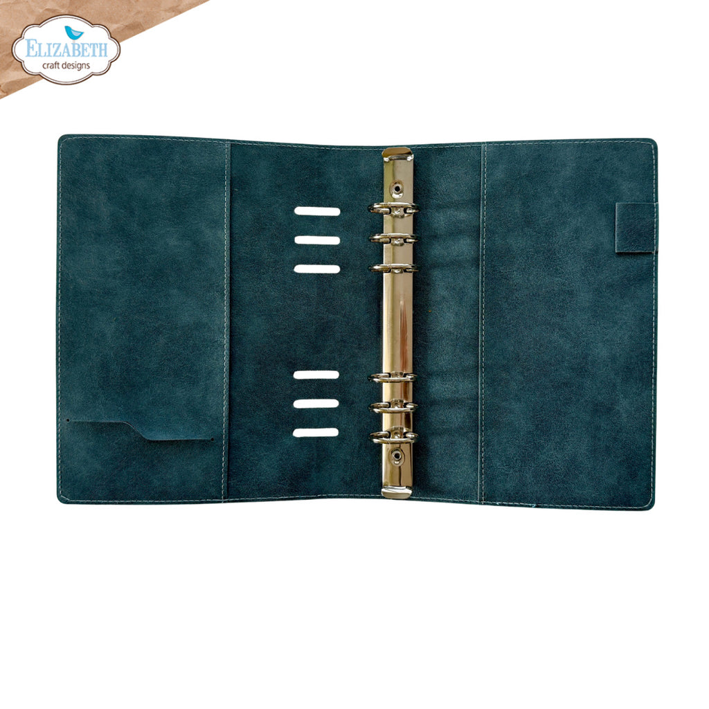 Elizabeth Craft Designs Memory Binder Slate Blue mb002 open
