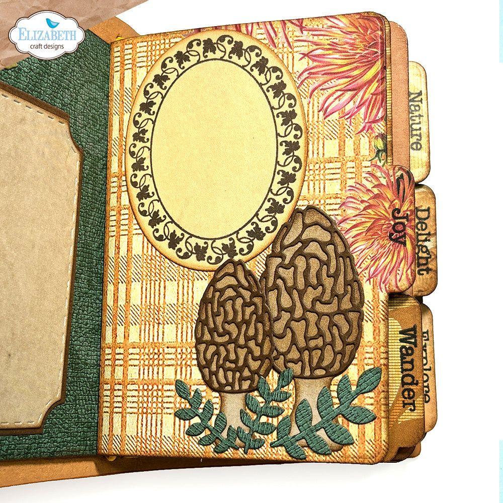 Elizabeth Craft Designs Mushrooms and Tree Stumps Dies 2198 morel