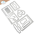 Elizabeth Craft Designs Notebook Fragments Dies 2368 line work