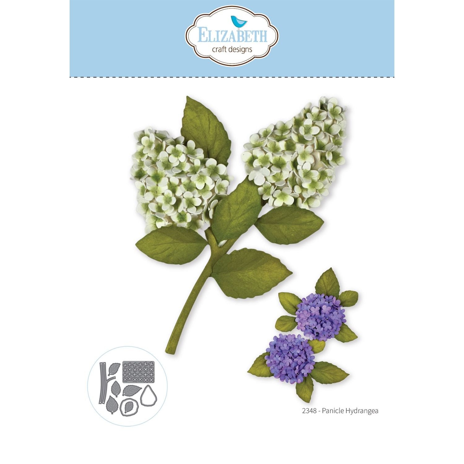 Elizabeth Craft Designs Panicle Hydrangea Dies 2348