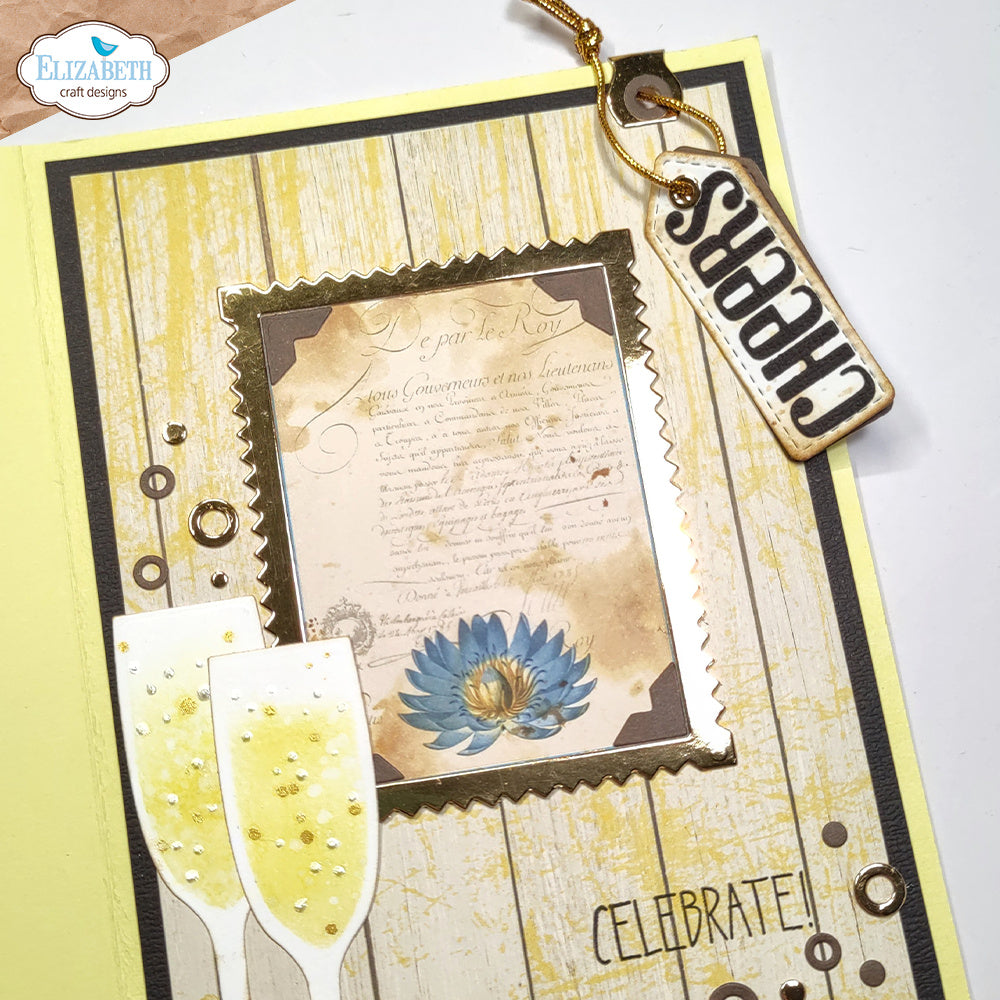 Elizabeth Craft Designs Picture Frames and Mats Dies 2236 cheers
