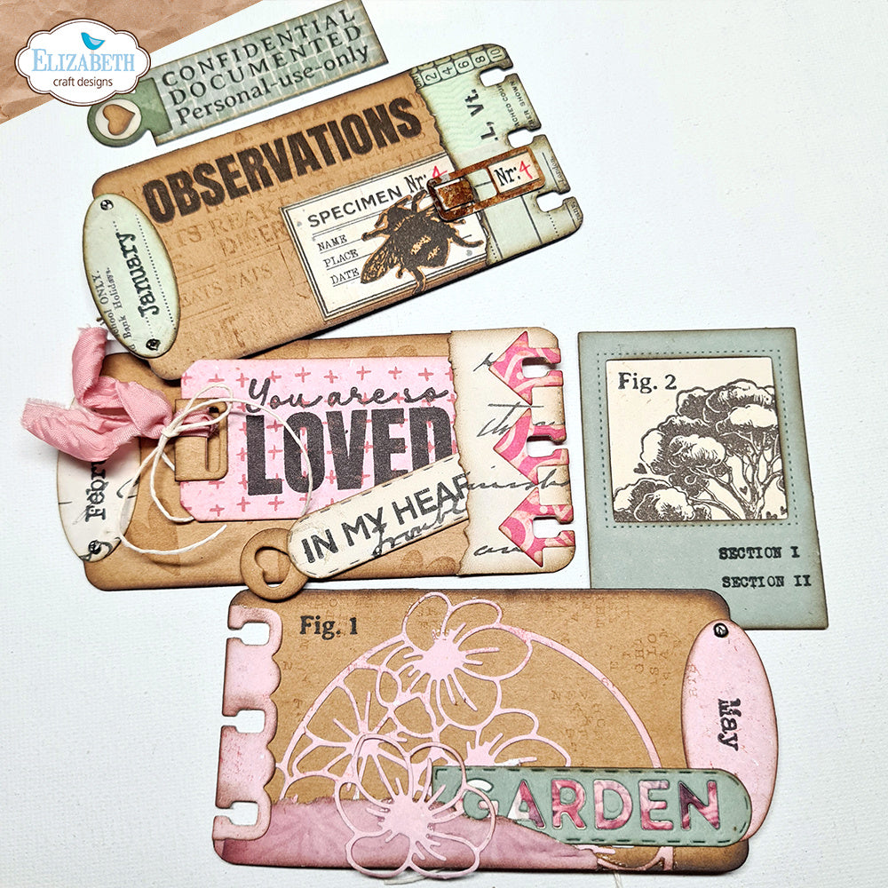 Elizabeth Craft Designs Planner Cards 5 Dies 2227 observations
