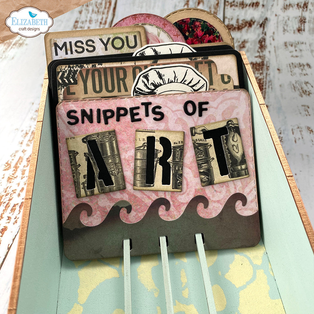 Elizabeth Craft Designs Planner Cards 5 Dies 2227 snippets
