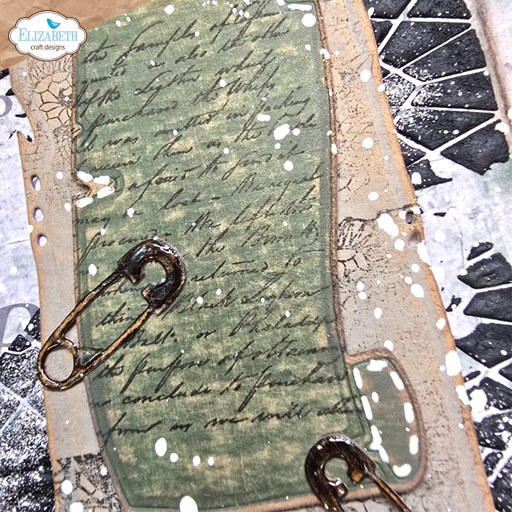 Elizabeth Craft Designs Playful Grunge Dies 2241 scroll