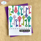Elizabeth Craft Designs Postage, Arches and Keys Dies 2303 best