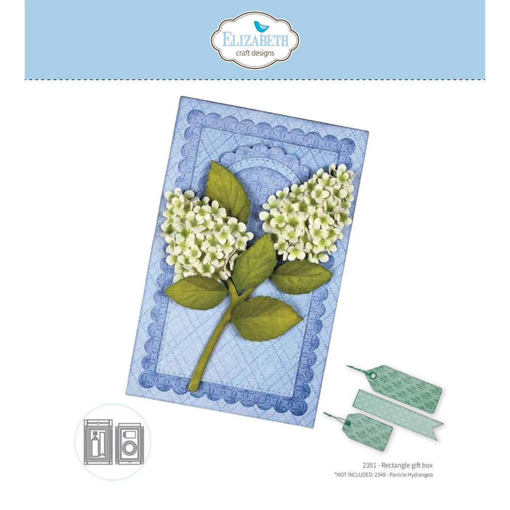 Elizabeth Craft Designs Rectangle Gift Box Dies 2351