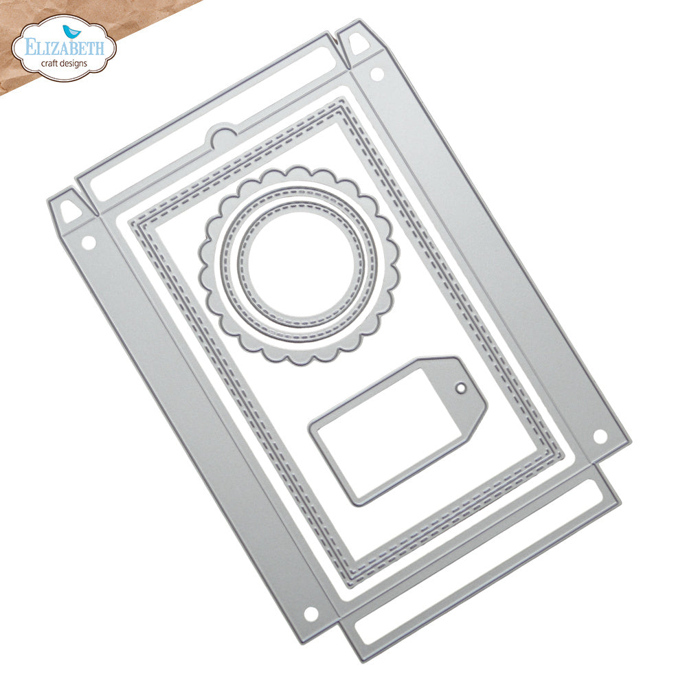 Elizabeth Craft Designs Rectangle Gift Box Dies 2351 pieces