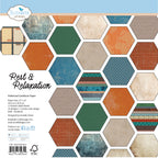 Elizabeth Craft Designs Rest and Relaxation 12x12 Paper c043