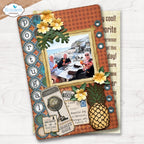 Elizabeth Craft Designs Rest and Relaxation 12x12 Paper c043 portugal