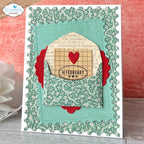 Elizabeth Craft Designs Romantic Revival 12x12 Paper c036 february