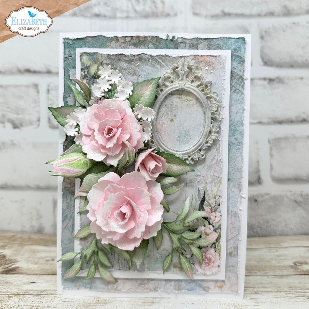 Elizabeth Craft Designs Rose Dies 2306 frame