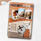 Elizabeth Craft Designs Rounded Travel Page Dies 2356 destination