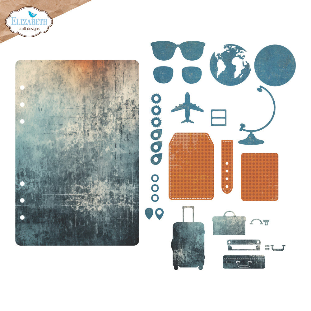 Elizabeth Craft Designs Rounded Travel Page Dies 2356 glasses