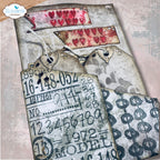 Elizabeth Craft Designs Scribbles Clear Stamps cs440 red hearts