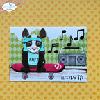 Elizabeth Craft Designs Skateboard Dies 2328 ruff