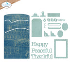 Elizabeth Craft Designs Slot Pocket Dies 2338