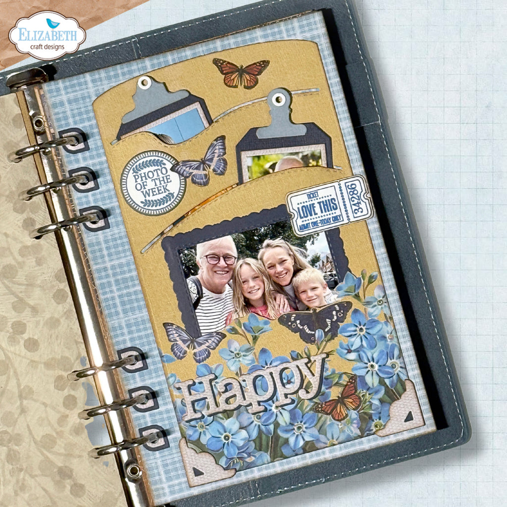 Elizabeth Craft Designs Slot Pocket Dies 2338 happy