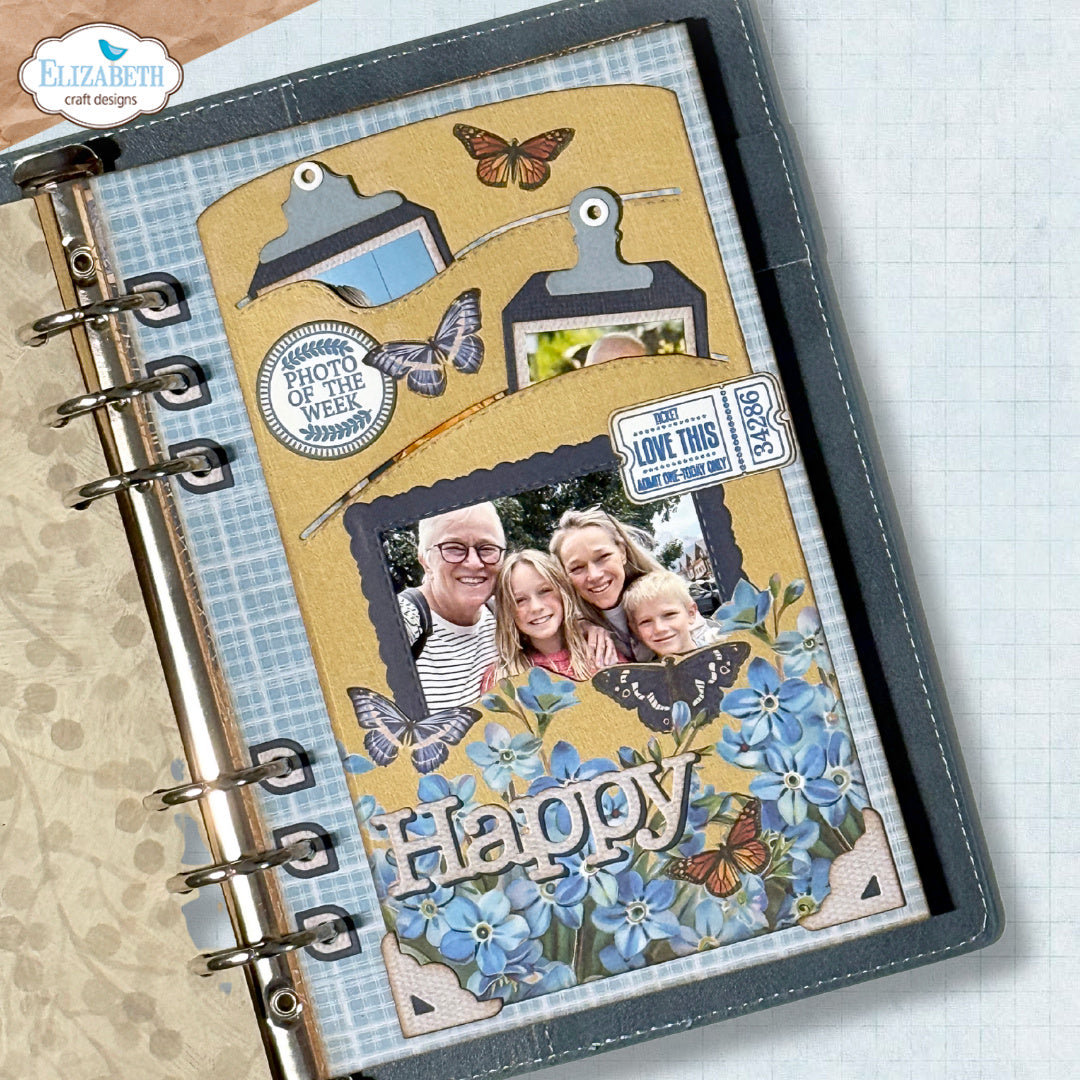 Elizabeth Craft Designs Slot Pocket Dies 2338 happy