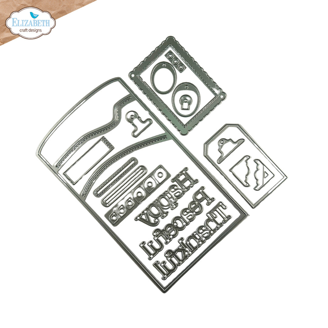 Elizabeth Craft Designs Slot Pocket Dies 2338 pieces