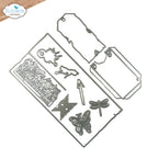 Elizabeth Craft Designs Split Tag Pocket Page Dies 2319 arrow