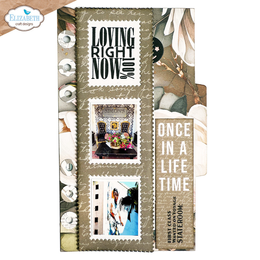 Elizabeth Craft Designs Stamp Photo Frame Overlay Dies 2254 lifetime