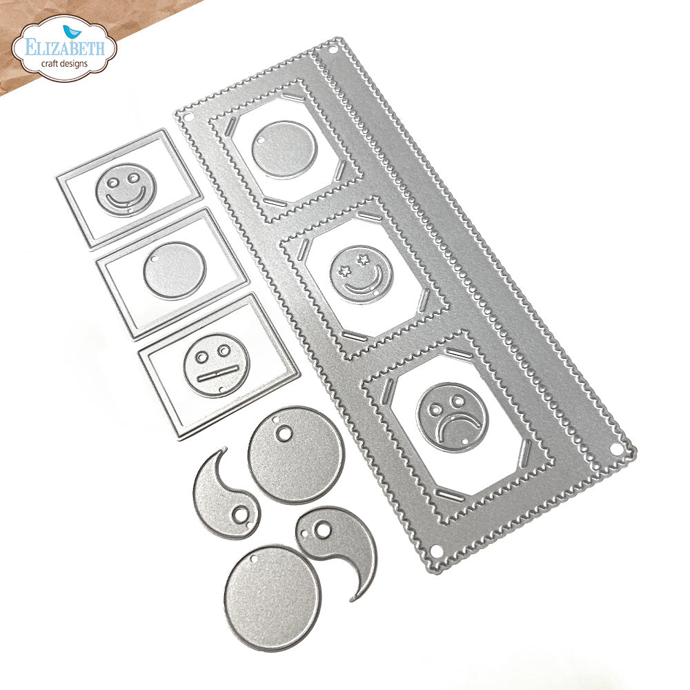 Elizabeth Craft Designs Stamp Photo Frame Overlay Dies 2254 pieces