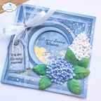 Elizabeth Craft Designs Stitched Squares And Circles Dies 2350 blossom