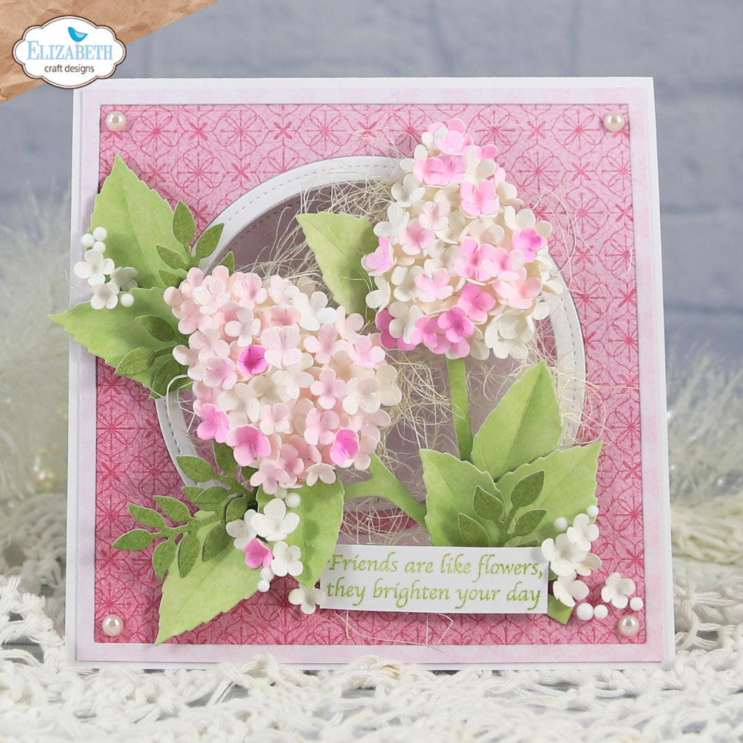 Elizabeth Craft Designs Stitched Squares And Circles Dies 2350 friends