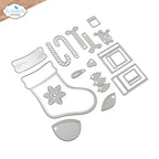 Elizabeth Craft Designs Stocking Dies 2389 line work