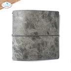 Elizabeth Craft Designs Stonewashed Grey Square XL Art Journal aj06