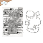 Elizabeth Craft Designs Summer Flower Stamp and Die Set csd414