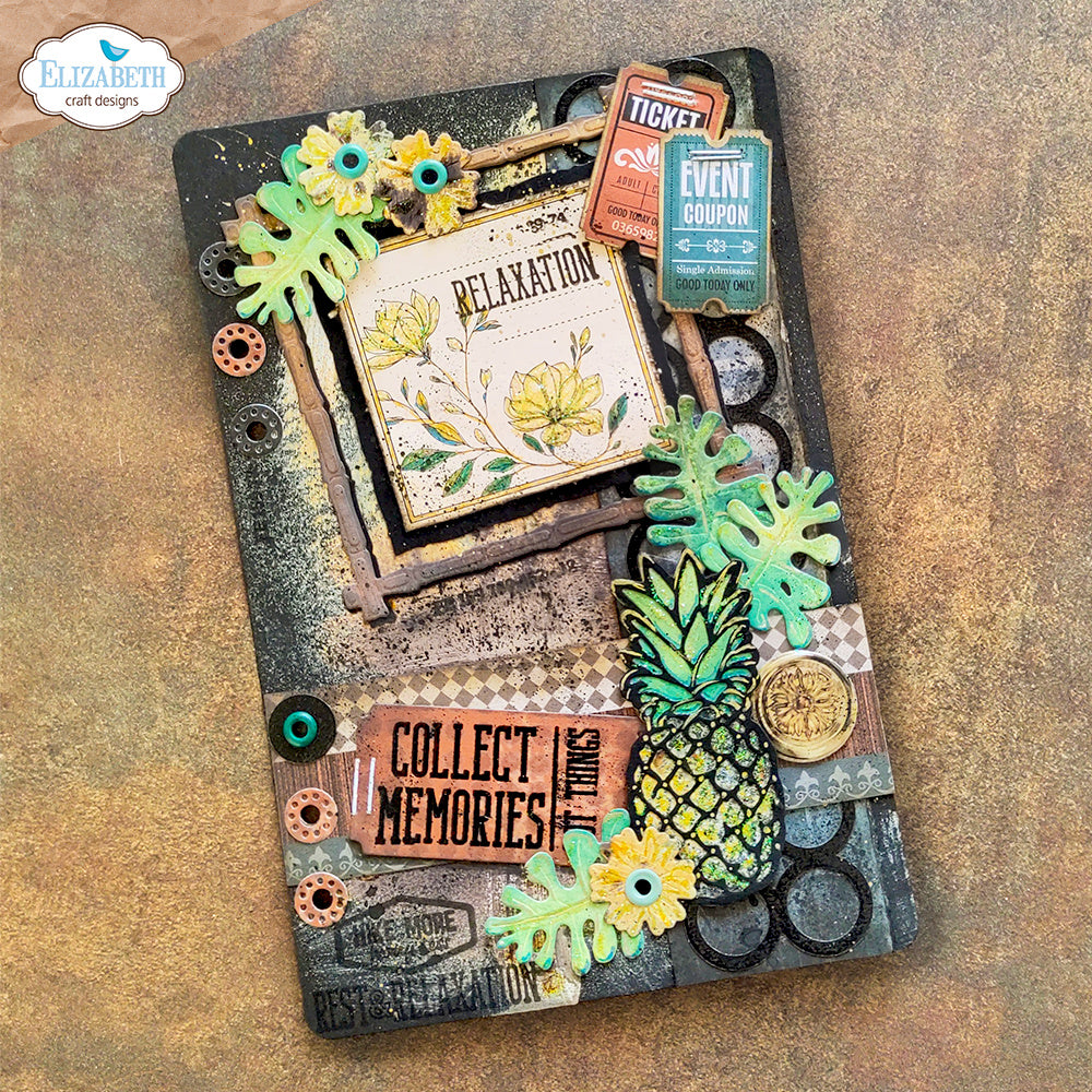Elizabeth Craft Designs Summer Vibes Dies 2359 pineapple