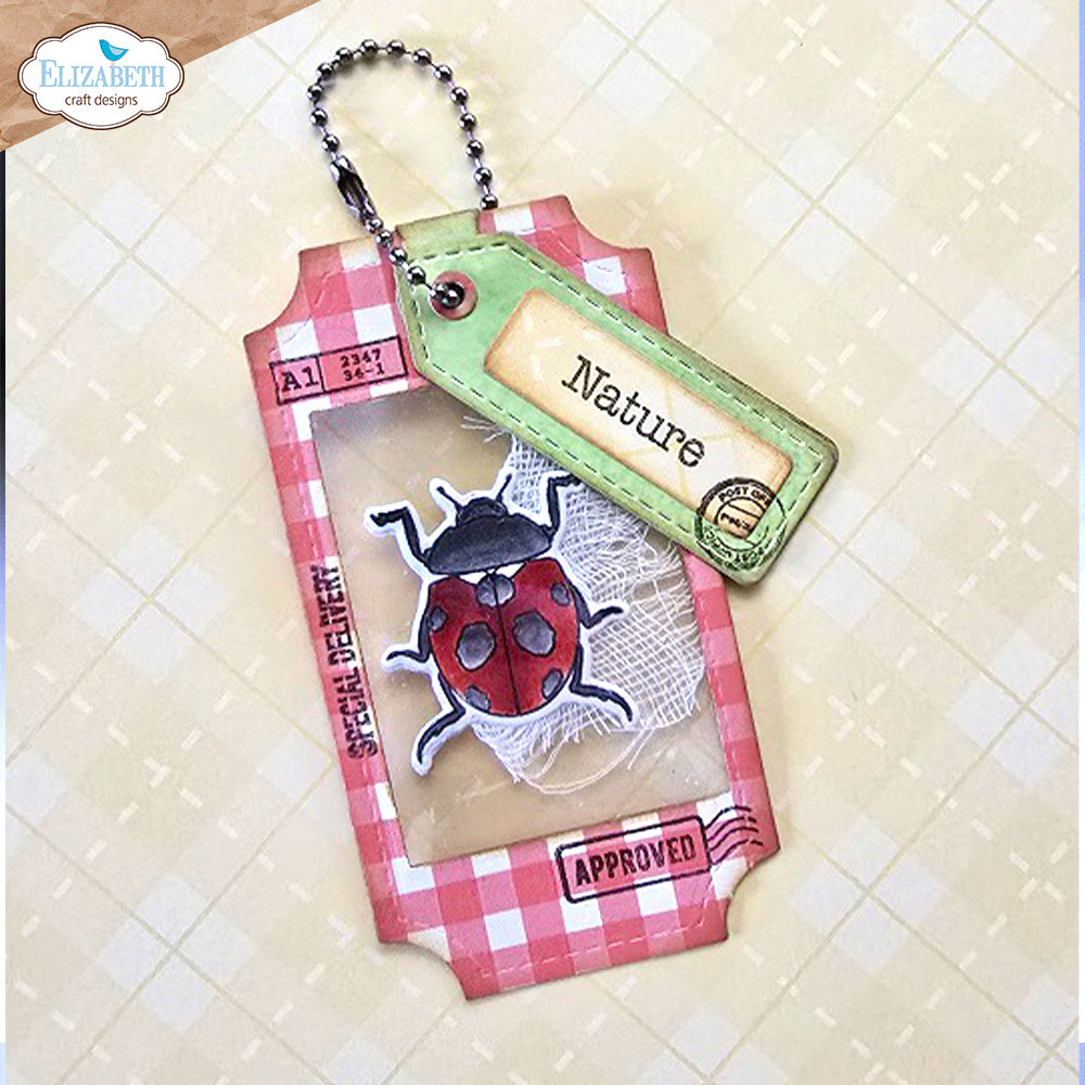Elizabeth Craft Designs Tag Variety Pack Dies 2237 nature