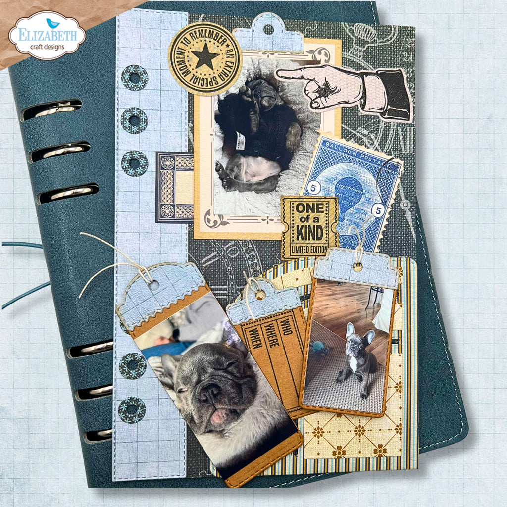 Elizabeth Craft Designs Thumbs Up Stamp and Die Set csd444 one of a kind