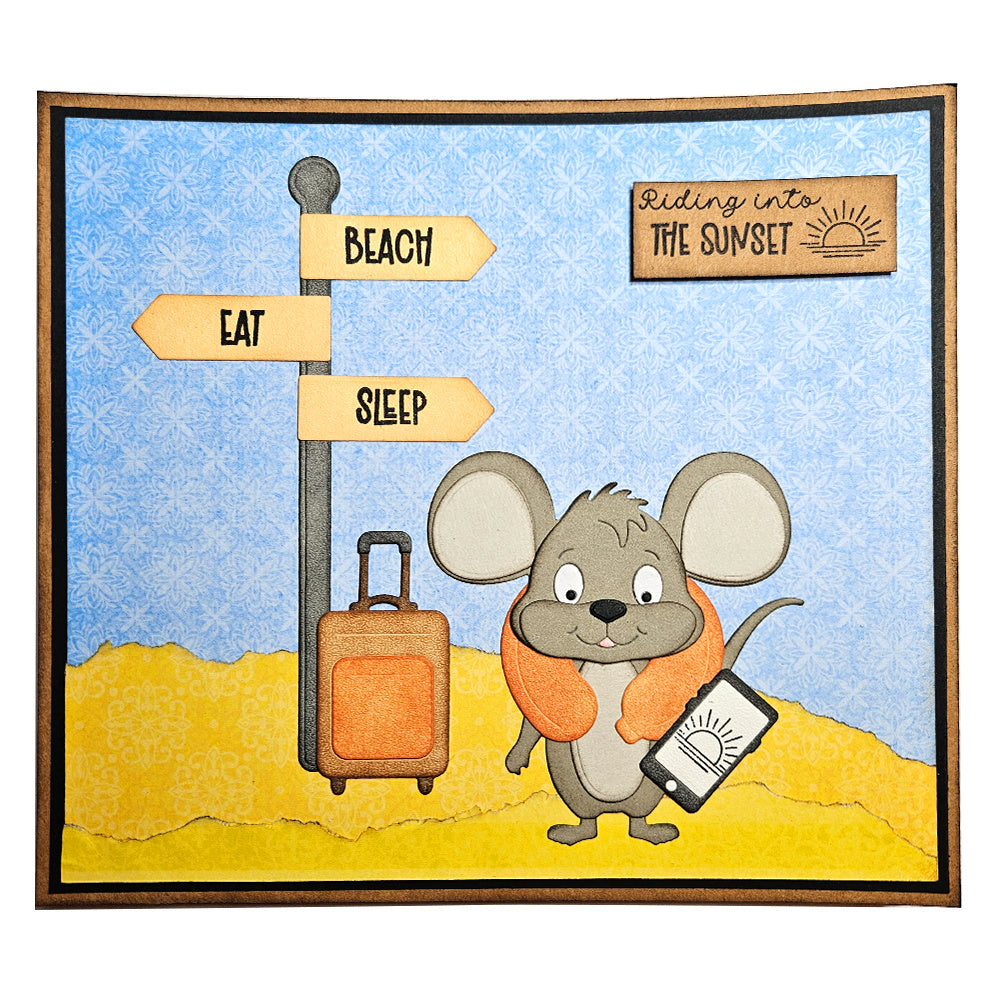 Elizabeth Craft Designs Travel Accessories Dies 2262 mouse