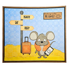 Elizabeth Craft Designs Travel Accessories Dies 2262 mouse