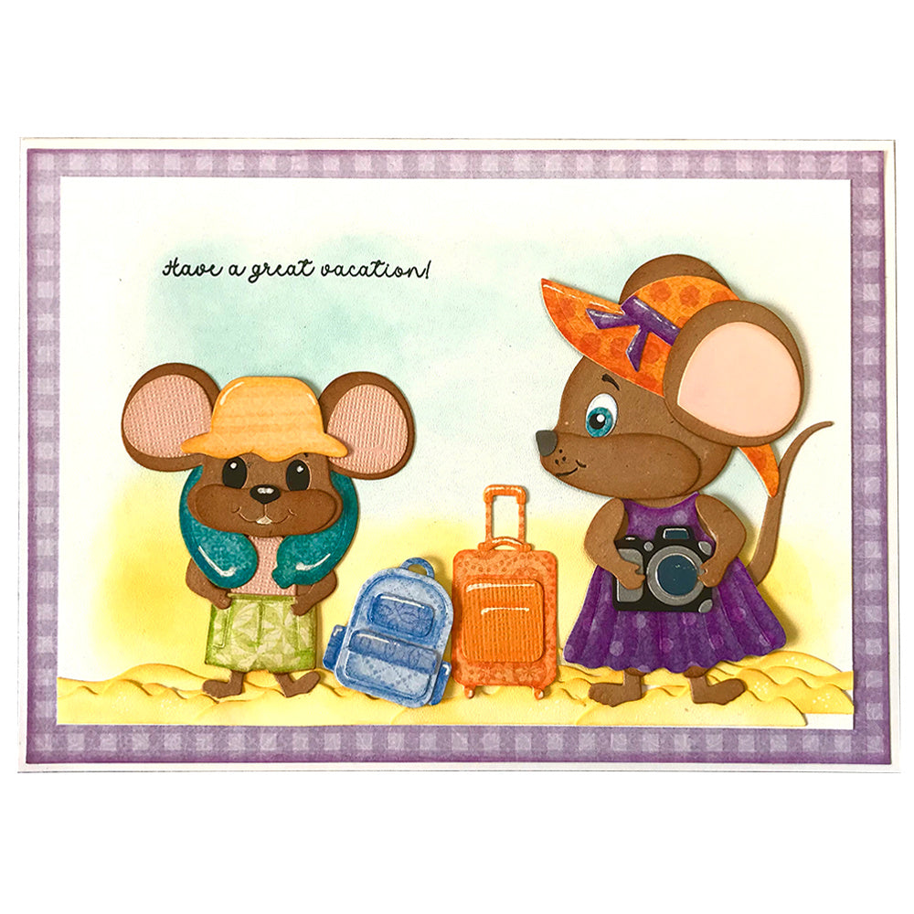 Elizabeth Craft Designs Travel Accessories Dies 2262 vacation