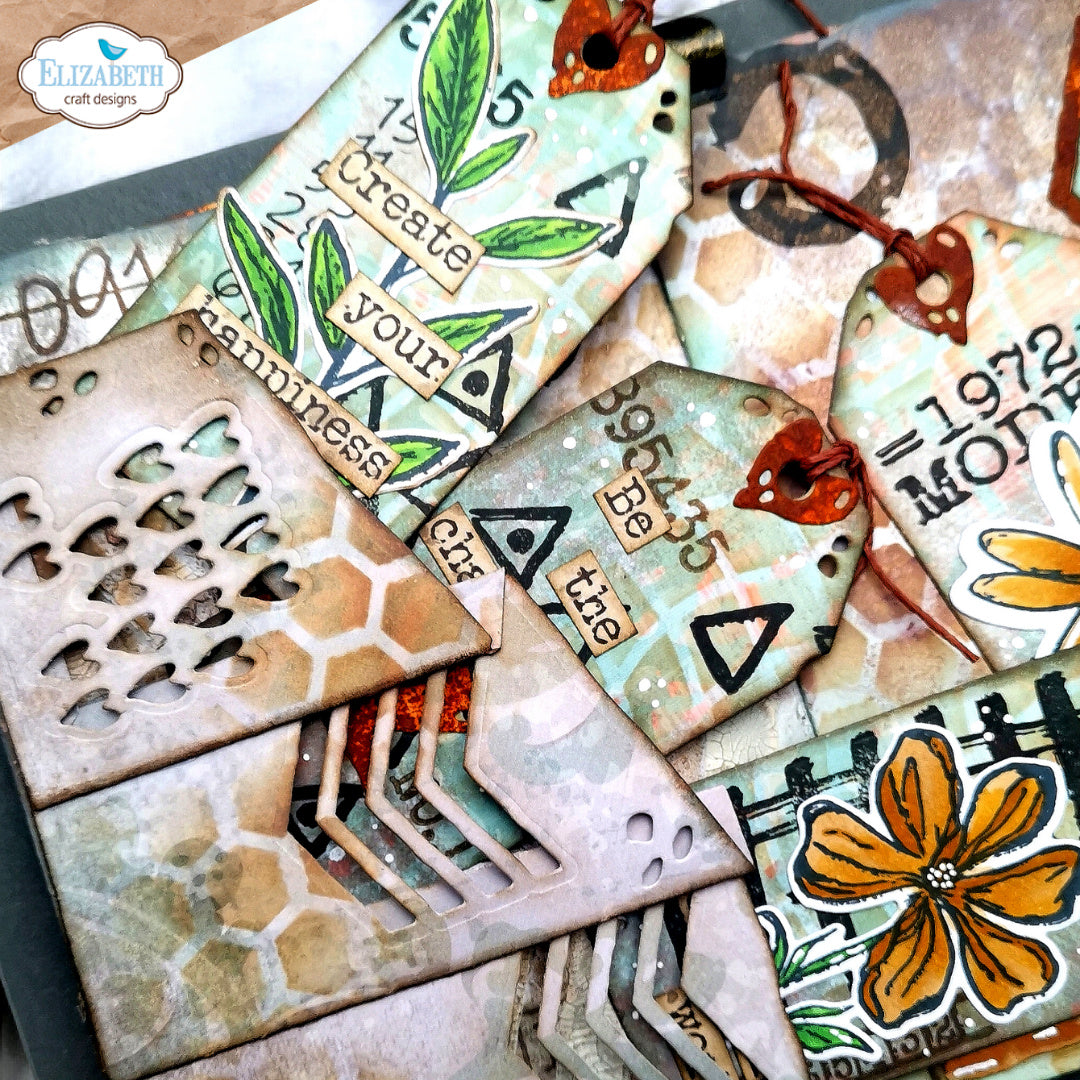 Elizabeth Craft Designs Tri-fold Slider Pocket Dies 2320 create