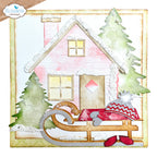 Elizabeth Craft Designs Winter Scenery Accessories Dies 2286 sled