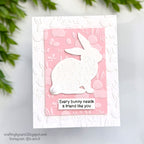 Simon Says Stamp Embellished Bunny Wafer Dies 1581sd Beautiful Moments Easter Card