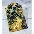Simon Says Stamp Embellished Bunny Wafer Dies 1581sd Beautiful Moments Easter Tag
