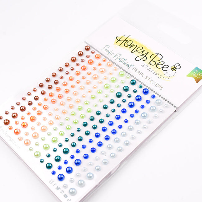 Honey Bee Pacific Northwest Pearl Stickers hbgs-prl10