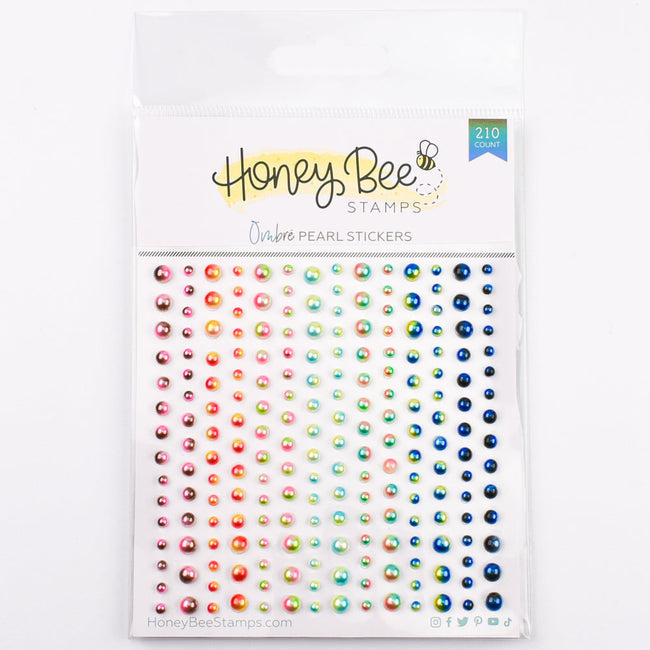 Honey Bee Cool Pearls Pearl Stickers Hbgs-Prl02