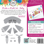 Emily Moore Designs Betty Moth Die Set die-mmb-01 back